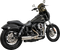 BASSANI XHAUST 2-into-1 Ripper Exhaust System with Super Bike Muffler - Stainless Steel 1D7SS