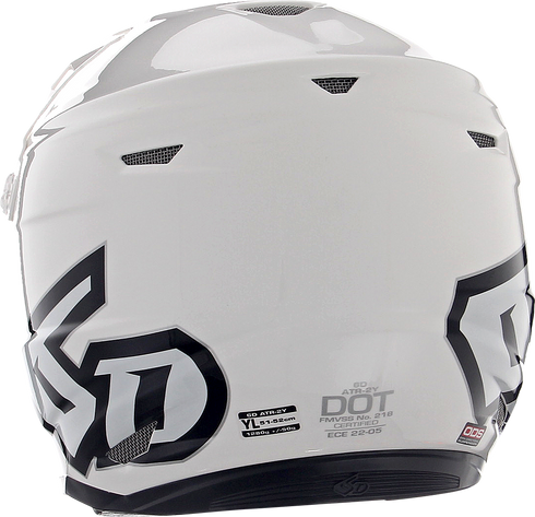 6D HELMETS ATR-2Y Offroad Helmet - Gloss White - Small 11-5610