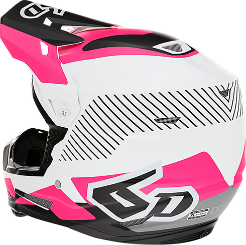 6D HELMETS ATR-2Y Offroad Helmet - Fusion - Pink - Large 11-6412