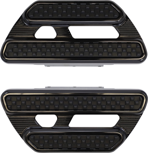 ARLEN NESS Method Passenger Floorboards - Black 410-026