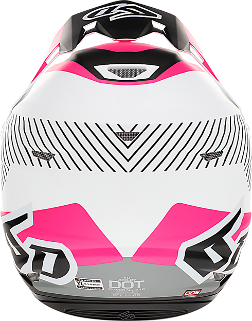 6D HELMETS ATR-2Y Offroad Helmet - Fusion - Pink - Large 11-6412