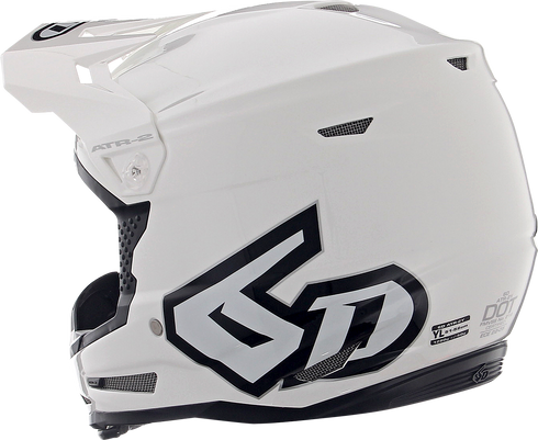 6D HELMETS ATR-2Y Offroad Helmet - Gloss White - Small 11-5610