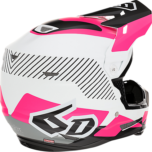 6D HELMETS ATR-2Y Offroad Helmet - Fusion - Pink - Large 11-6412