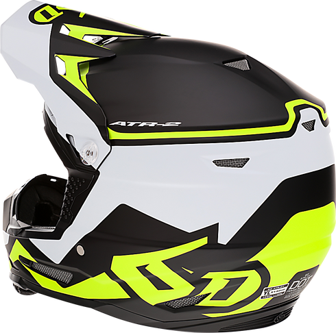 6D HELMETS ATR-2Y Offroad Helmet - Drive - Neon Yellow - Medium 11-6321