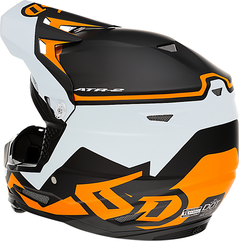 6D HELMETS ATR-2Y Offroad Helmet - Drive - Neon Orange - Medium 11-6311