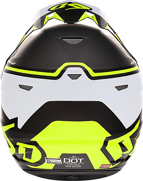 6D HELMETS ATR-2Y Offroad Helmet - Drive - Neon Yellow - Medium 11-6321
