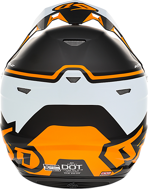 6D HELMETS ATR-2Y Offroad Helmet - Drive - Neon Orange - Medium 11-6311