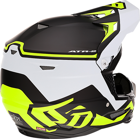 6D HELMETS ATR-2Y Offroad Helmet - Drive - Neon Yellow - Medium 11-6321
