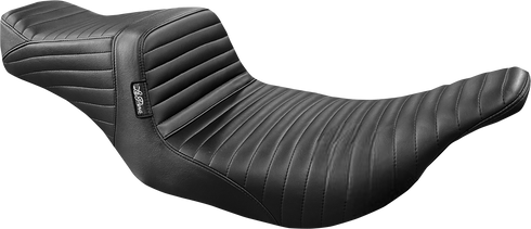 LE PERA Tailwhip Seat - Pleated - Black - FL '97-'07 LH-587PT