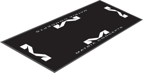 MATRIX CONCEPTS,LLC M40 Carpeted Mat - Black - 3.5'x7' M40-101