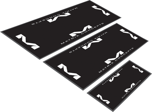 MATRIX CONCEPTS,LLC M20 Carpeted Mat - Black - 2'x4' M20-200