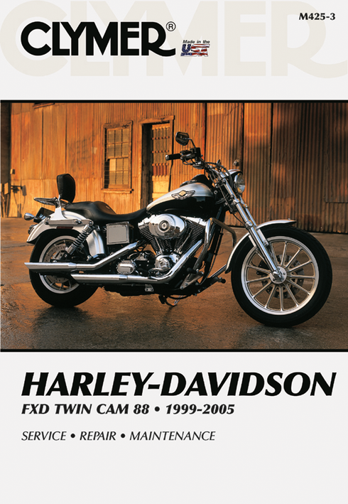CLYMER Manual - Harley-Davidson - FXD Twin Cam 88 '99-'05 CM4253
