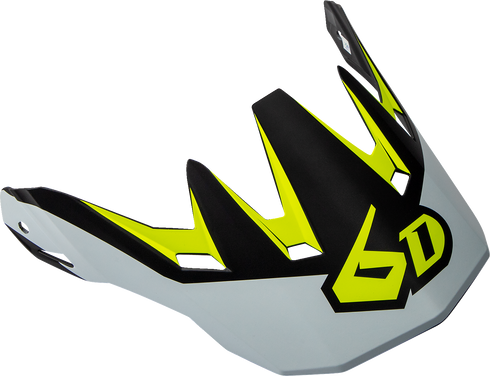 6D HELMETS ATR-2Y Visor - Drive - Neon Yellow 72-4134