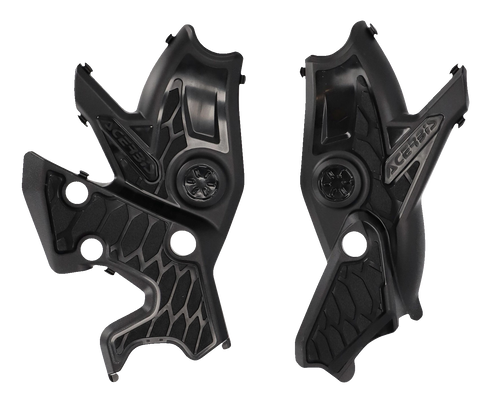 ACERBIS X-Grip Frame Guards - Black - Tenere 700 2911460001