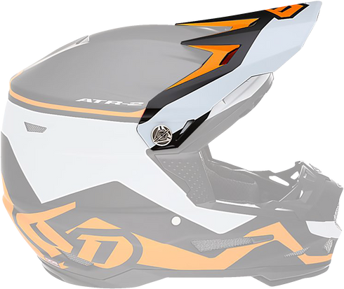 6D HELMETS ATR-2Y Visor - Drive - Neon Orange 72-4131