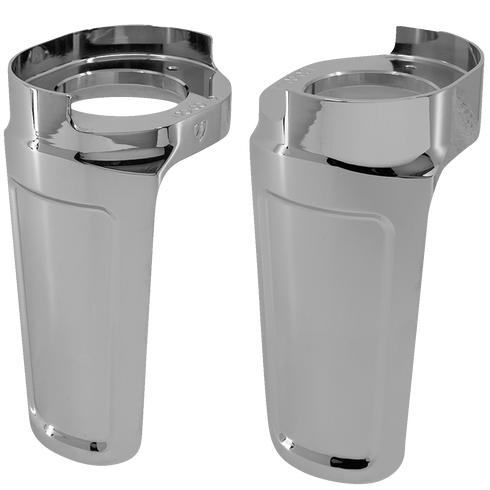 ARLEN NESS Fork Legs - 49 mm - Chrome - For Factory Brake Caliper 120-011