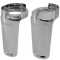 ARLEN NESS Fork Legs - 49 mm - Chrome - For Factory Brake Caliper 120-011