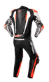 ALPINESTARS Racing Absolute v2 1-Piece Leather Suit - Black/White/Red Fluo - US 42 / EU 52 3156323123152