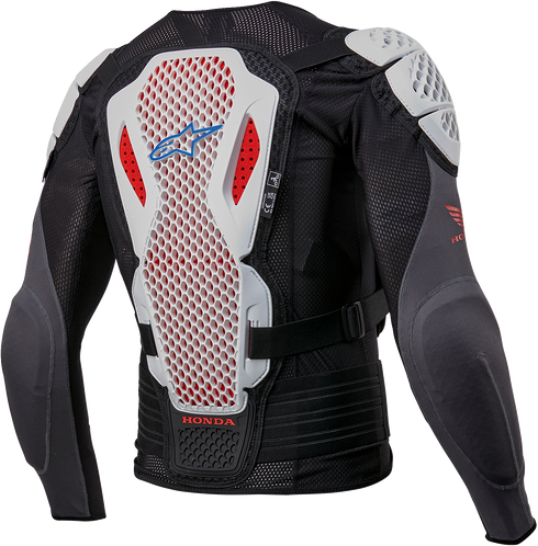 ALPINESTARS Honda Bionic Plus v2 Protection Jacket - Black/White/Blue/Bright Red - 2XL 6506023-1272-2X