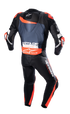 ALPINESTARS GP Plus v4 Leather Suit - Black/Red Fluo/Dark Blue - US 46 / EU 56 3150523135756