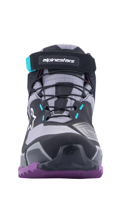 ALPINESTARS Stella CR-X Drystar? Shoes - Black/Gray/Teal/Purple - US 10.5 26115231370105