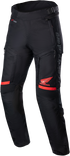 ALPINESTARS Honda Bogota Pro Drystar? Pants - Black/Red - XL 3226723-13-XL