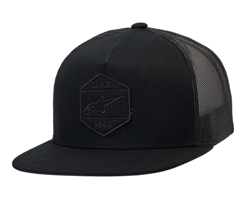 ALPINESTARS ALPINESTARS Bolt Trucker Hat - Black/Black - One Size 1213810141010OS - 2501-4079