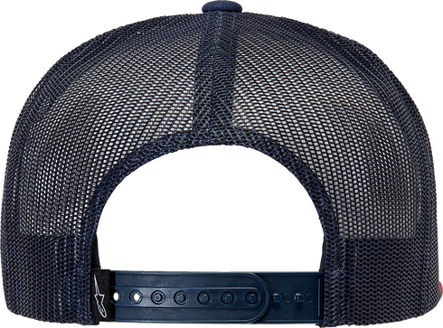 ALPINESTARS ALPINESTARS Corp Trucker Hat - Navy/Red - One Size 1025810037030OS - 2501-4069