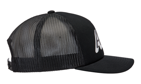 ALPINESTARS ALPINESTARS Delivery Trucker Hat - Black/Black - One Size 1213810101010OS - 2501-4077