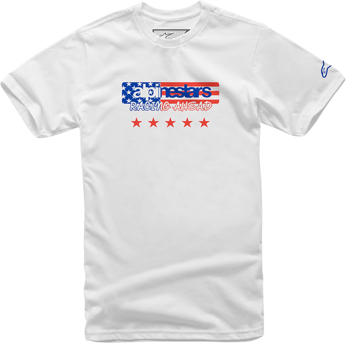 ALPINESTARS ALPINESTARS USA Again T-Shirt - White - Medium 12137261020M - 3030-23134