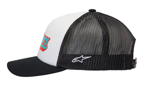 ALPINESTARS ALPINESTARS Delivery Trucker Hat - White/Black - One Size 1213810102010OS - 2501-4078