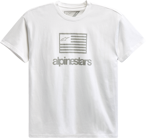 ALPINESTARS ALPINESTARS Flag T-Shirt - White - Medium 12137262020M - 3030-23146