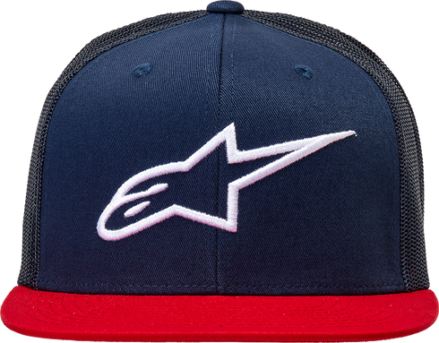 ALPINESTARS ALPINESTARS Corp Trucker Hat - Navy/Red - One Size 1025810037030OS - 2501-4069