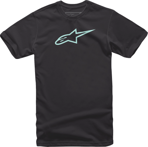 ALPINESTARS ALPINESTARS Ageless T-Shirt - Black/Mint - Large 1032720301087L - 3030-23183