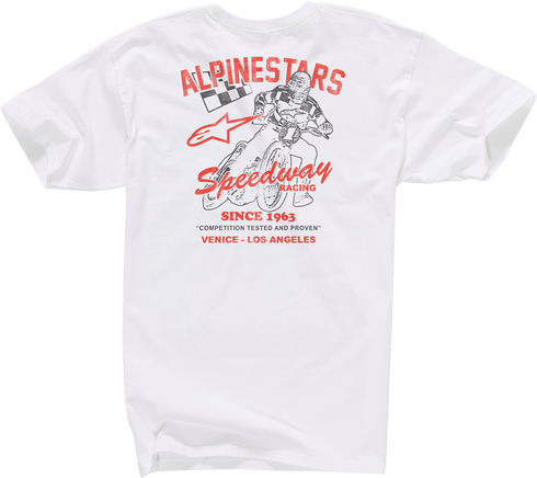 ALPINESTARS ALPINESTARS Speedway T-Shirt - White - Medium 12137260020M - 3030-23238