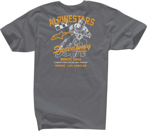 ALPINESTARS ALPINESTARS Speedway T-Shirt - Charcoal - Large 12137260018L - 3030-23235
