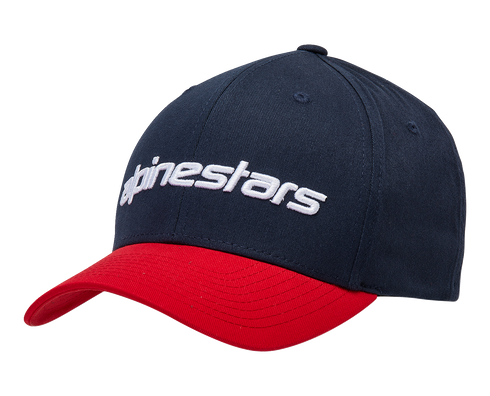 ALPINESTARS ALPINESTARS Linear Hat - Navy/Red - Small/ Medium 1230810057030SM - 2501-4087