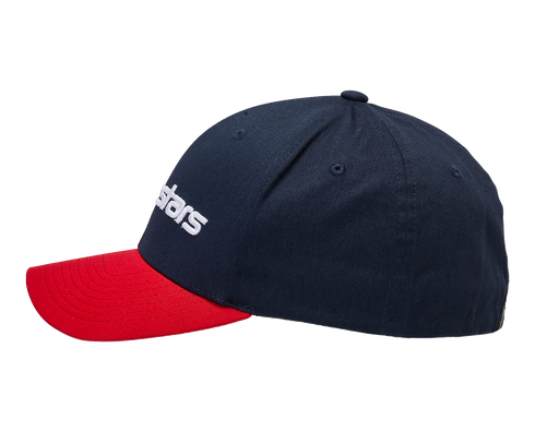 ALPINESTARS ALPINESTARS Linear Hat - Navy/Red - L/XL 1230810057030LX - 2501-4088