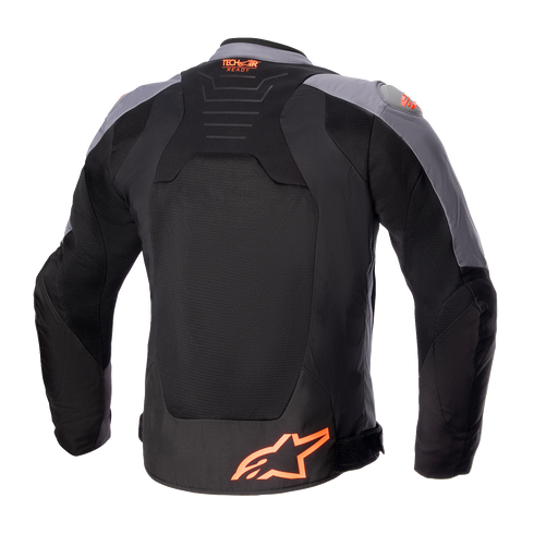 ALPINESTARS SMX Air Jacket - Dark Gray/Black/Orange Fluo - Large 3306523-914-L