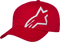 ALPINESTARS ALPINESTARS Corp Snap 2 Hat - Red/White - One Size 1211810093020OS - 2501-4073