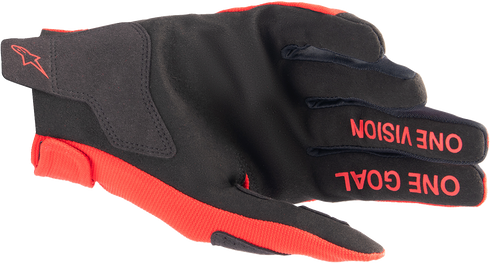 ALPINESTARS Youth Radar Gloves - Mars Red/Silver - 2XS 3541824-385-2X