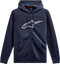 ALPINESTARS ALPINESTARS Ageless II Zip Hoodie - Navy/Gray - Medium 1038530527011M - 3050-6410