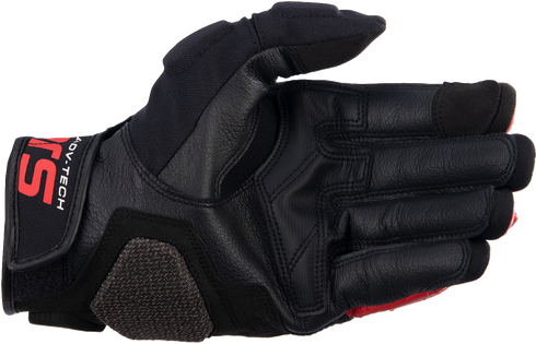 ALPINESTARS Halo Gloves - Black/White/Bright Red - 2XL 3504822-1304-2X