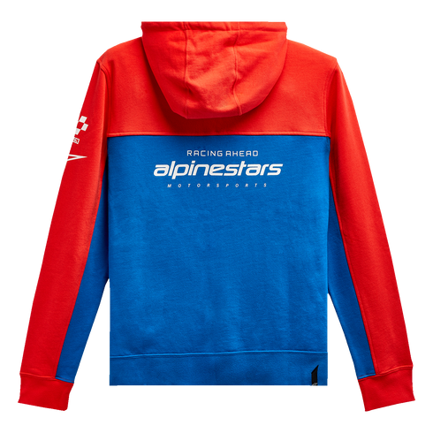 ALPINESTARS ALPINESTARS H Block Hoodie - Warm Red/Bright Blue - Large 1213510703171L - 3050-6461