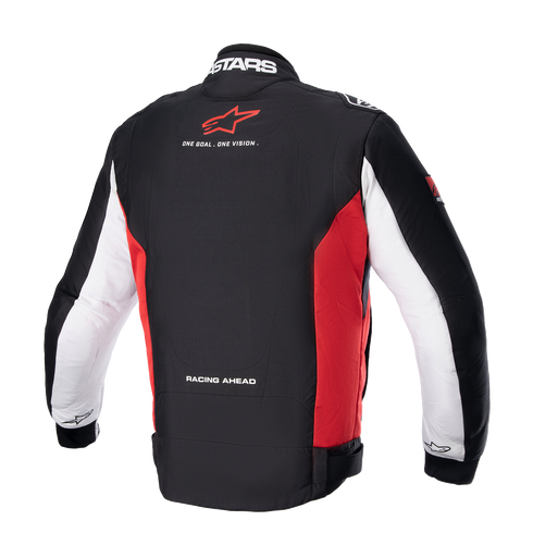ALPINESTARS Monza Sport Jacket - Black/Bright Red/White - Small 3306723-1342-S