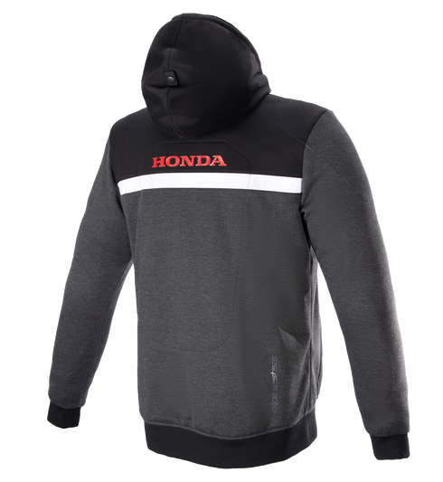 ALPINESTARS ALPINESTARS Honda Chrome Street Hoodie - Black/Gray/Red - XL 4201323-1908-XL - 2820-6414