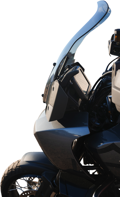 KLOCK WERKS Flare™ Windshield - 15-1/2" - Tint - Pan America KWW-03-0001-T