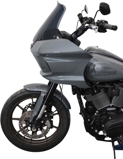 KLOCK WERKS Flare™ Windshield - 10" - Dark Smoke - FXLRST KWW-02-0611-DS