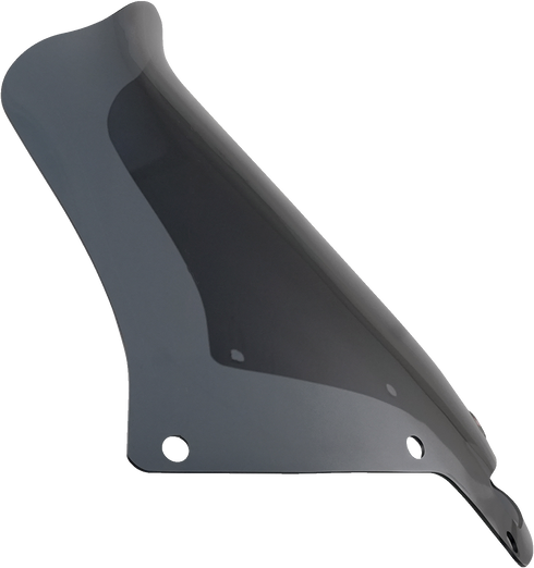 KLOCK WERKS Flare™ Windshield - 10" - Dark Smoke - FXLRST KWW-02-0611-DS