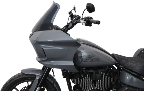 KLOCK WERKS Flare™ Windshield - 10" - Dark Smoke - FXLRST KWW-02-0611-DS